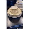 Image 2 : 37 PIECES MYOTT CHINA - INCLUDES CUPS, SAUCERS, PLATES, BOWLS