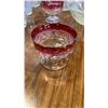 Image 2 : LOT OF CRYSTAL - VASES, GLASSWARE, ETC