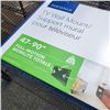 Image 2 : AS NEW INSIGNIA 47" - 90" FULL MOTION TV WALL MOUNT - RETAIL $199