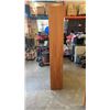 Image 2 : MADE IN DENMARK TEAK BOOKSHELF 76 INCHES TALL 74 INCHES WIDE
