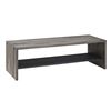 Image 2 : AS NEW 58" SOLID RECLAIMED WOODEN ENTRY BENCH B58ALPGY - RETAIL $367