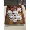 Image 2 : 5 TEACUPS AND SAUCERS: TELEFLORA, ROYAL STANDARD, COLCLOUGH, ROYAL WINDSOR AND MELBA WITH ADDERLEY C