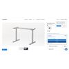 Image 2 : NEW BESTAR ELECTRIC AJUSTABLE DESK FRAME PA-99-51-FRAME RETAIL $599