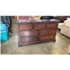 Image 1 : ASHLEY FURNITURE 7 DRAWER DRESSER BROWN FINISH