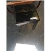 Image 2 : GLASSTOP COFFEE TABLE AND SMALL WOOD ENDTABLE