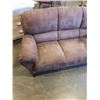 Image 2 : BROWN MICROFIBER SOFA