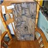 Image 2 : STICHED TAPESTRY ART AND GOAT WALL PLAQUE