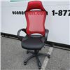 Image 1 : NEW BRASSEX EZRA GAMING CHAIR RED/BLACK - RETAIL $199