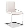 Image 2 : 4 NEW IN BOX HOME ELEGANCE MODERN WHITE DINING CHAIRS