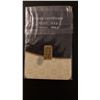 Image 3 : Lot 45-1) IGR- .5gram Pure Gold Bar