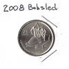Image 1 : 2008 Canadian Twenty-Five Cent - Bobsled