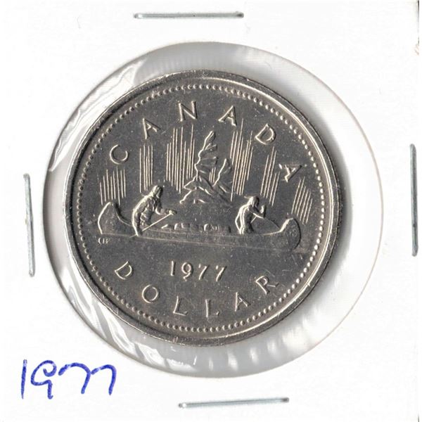 1977 Canadian Nickel Dollar