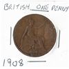 Image 1 : 1908 British One Penny