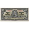 Image 1 : 1937 Bank of Canada Twenty Dollar Bill - JE9264758