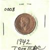 Image 1 : 1942 Canadian Five Cent - Tombac