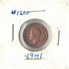 Image 1 : 1941 Canadian Cent