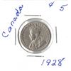 Image 1 : 1928 Canadian Five Cent