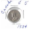 Image 1 : 1934 Canadian Five Cent