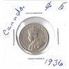 Image 1 : 1936 Canadian Five Cent