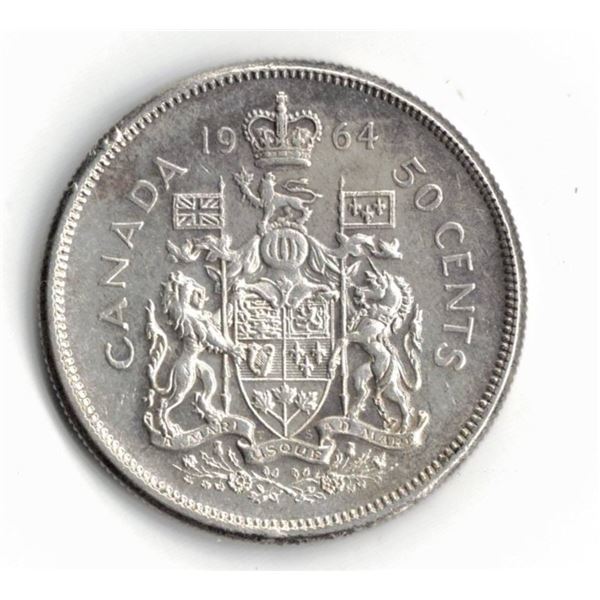 1964 Canadian 50 Cents