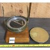 Image 1 : ANTIQUE BRASS SURVEYORS COMPASS - 4.5in DIA