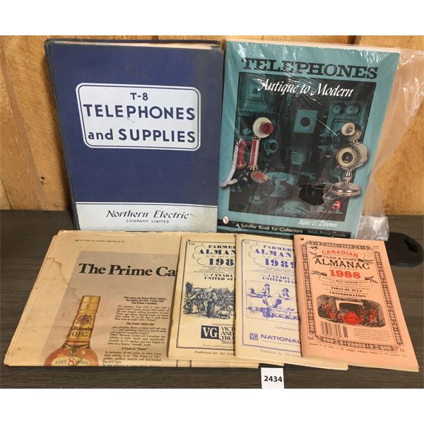 JOB LOT - MISC EPHEMERA - INCL NORTHERN ELECTRIC TELEPHONES CATALOGUE