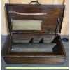 Image 2 : VINTAGE WOODEN TOOLBOX - 6.5in x 11.5in x 22in