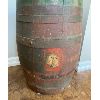 Image 3 : VINTAGE WOOD BARREL - 13 X 22 INCHES
