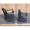 Image 1 : LOT OF 2 - ANTIQUE IRONS - INCL VICTORIAN NO 7 CHARCOAL IRON