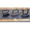 Image 1 : LOT OF 3 - SAD IRONS W/ TRIVETS 