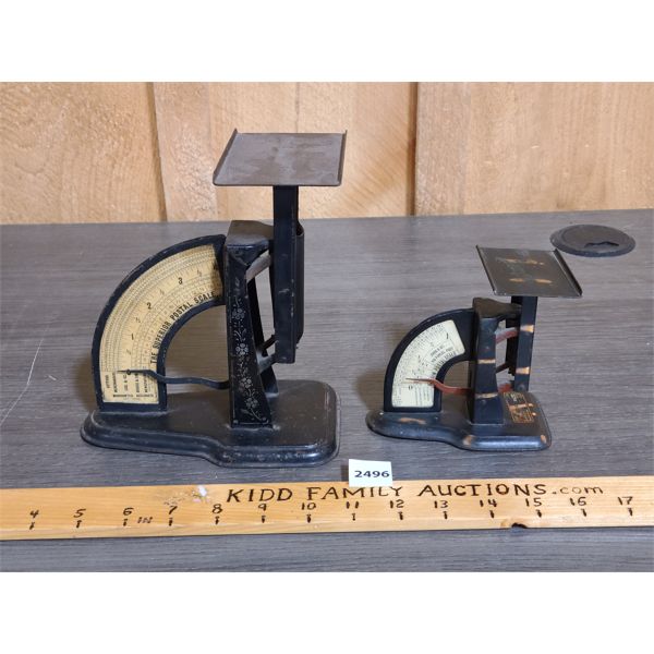 LOT OF 2 - POSTAL SCALES 