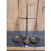 Image 1 : BRASS BALANCE SCALE W/ WEIGHTS - 17in TALL