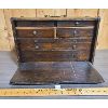 Image 1 : WOODEN MACHINIST CHEST - 8 x 11 x 18in