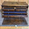 Image 2 : WOODEN MACHINIST CHEST - 8 x 11 x 18in