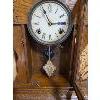 Image 2 : GINGERBREAD MANTLE CLOCK W/ KEY - 23in TALL