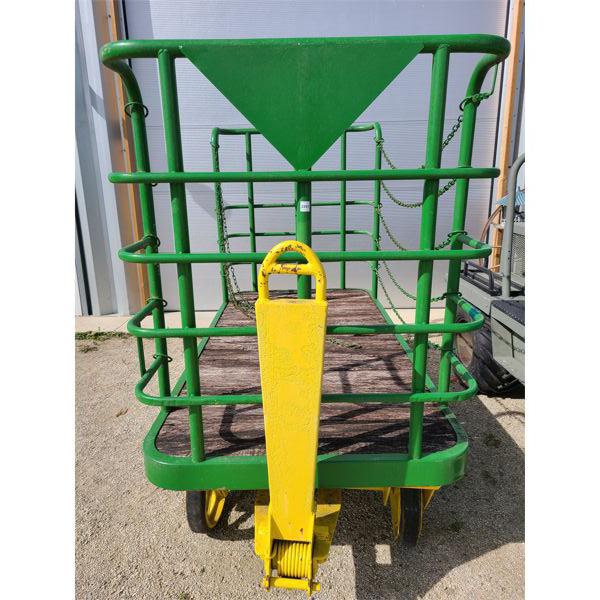 ANTIQUE RAILROAD BAG CART 