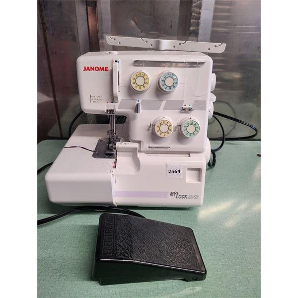 JANOME MY LOCK 2040 MODEL SEWING MACHINE