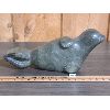 Image 1 : HAND CARVED ESKIMO SEALION - 7 in 