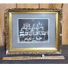 Image 1 : 1903 BASKETBALL FRAMED TEAM PHOTO - 20 x 24in