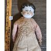Image 2 : ANTIQUE PORCELAIN HEAD DOLL 