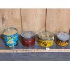 Image 1 : LOT OF 4 - TOBACCO AND HONEY TINS