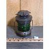 Image 1 : SMALL METAL HANGING LANTERN W/ GREEN GLOBE