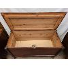Image 2 : ANTIQUE CEDAR CHEST W/ HINGED LID