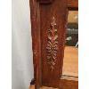 Image 3 : ANTIQUE MIRRORED DRESSER W/ ORNATE WOOD DETAILS