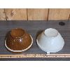 Image 1 : LOT OF 2 - UNMARKED CERAMIC BOWLS