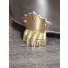 Image 2 : FOOTED METAL TUB - 11 x 16 x 25in