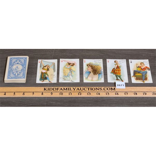 HARD-A-PORT CUT PLUG TOBACCO ADVERTISING PLAYING CARDS