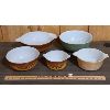 Image 1 : LOT OF 5 ASSORTED PYREX DISHES - LARGEST 10 in
