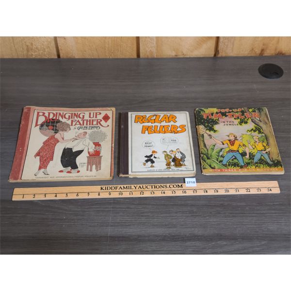 LOT OF 3 - VINTAGE CHILDRENS BOOKS - INCL POP UP BOOK 