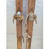Image 2 : PAIR OF MAPLE PETERBOROUGH WOOD SKIS - 77in 